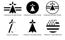  Fabriqué En Bretagne, Logo Breton, Breizh,