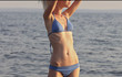 Unhealthy thin female body. Eating Disorder, Anorexia