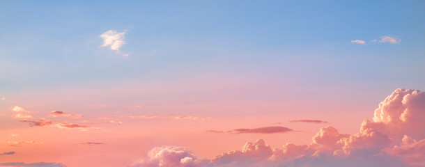 beautiful sunset sky. dramatic colorful clouds after sunset. nature backgrounds.