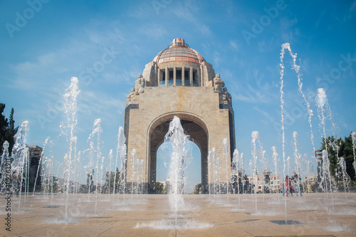 Fotografía Revolución de Agua - Monumento a la Revolución