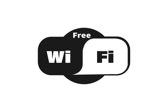 Free WiFi icon vector illustration