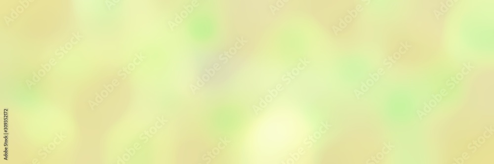 soft blurred horizontal background with pale golden rod, lemon chiffon and tea green colors and free text space - obrazy, fototapety, plakaty 