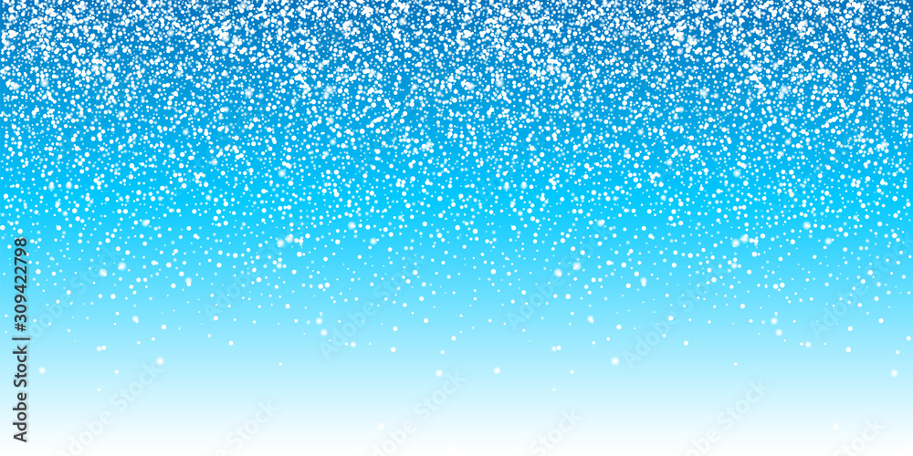 Seamless realistic falling Snow Isolated on transparent background ...