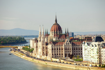 Wall Mural - building of the Parliament in Budapest, Hungary