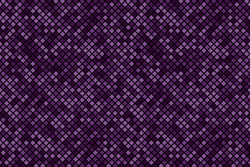 Poster - Abstract illustration with small color squares. Pixels background.