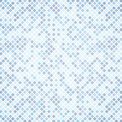 Poster - Abstract illustration with small color squares. Pixels background.