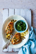 © Nadine Greeff/Stocksy - Chicken cooked with lemon and capers