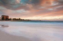 Beautiful Sunset In Glenelg Beach Adelaide Australia
