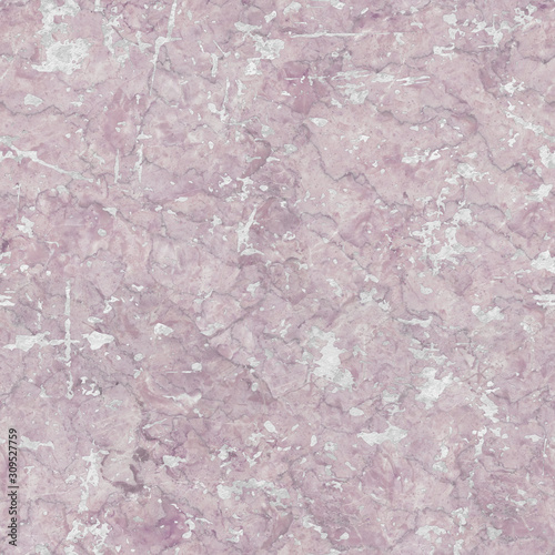 Naklejka - mata magnetyczna na lodówkę Damaged faux marble seamless texture, 3D illustration