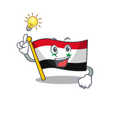 Sticker - Have an idea flag syria Scroll cartoon character design