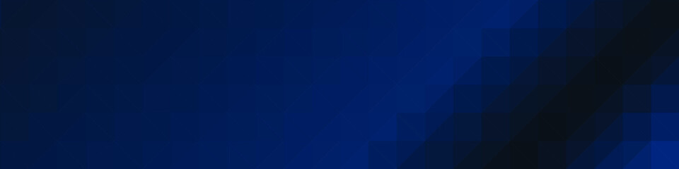 Classic Blue Abstract trianglify Generative Art background illustration
