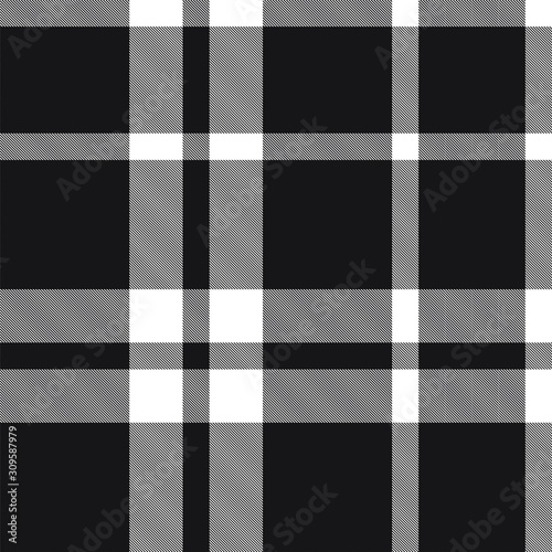 Dekoracja na wymiar  czarno-bialy-wzor-w-krate-w-krate-jest-to-klasyczna-krata-w-krate-szkocka-krate