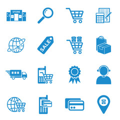 Poster - online shopping icon vector design symbol