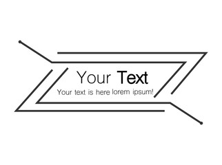 Poster - Callouts titles. Callout bar labels, information call box bars and modern digital info boxes layout templates vector illustration eps10