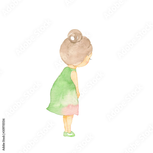 お辞儀をする女の子 Stock イラスト Adobe Stock お辞儀をする女の子 Stock イラスト Adobe Stock
