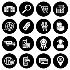 Poster - online shopping icon vector design symbol