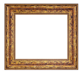 Vintage golden frame