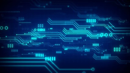 Wall Mural - technology background network connect concept