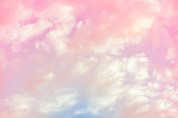 Wall Mural - cloud background with a pastel colour