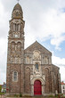 Saint-Fiacre. Extérieur de l'église. Côtes-d'Armor. Bretagne