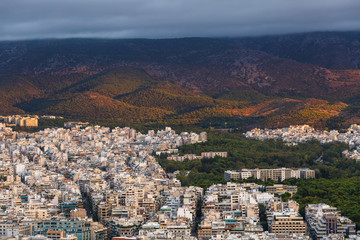 Canvas Print - City of Athens.