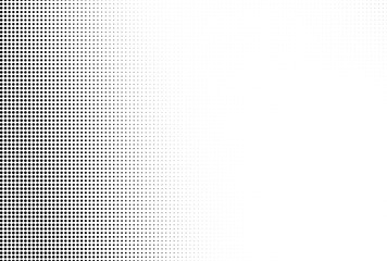 Abstract monochrome half-tone. Black and white print pattern