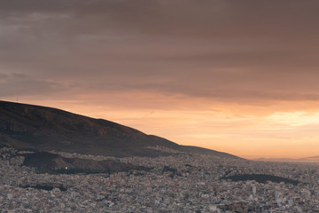 Canvas Print - City of Athens.