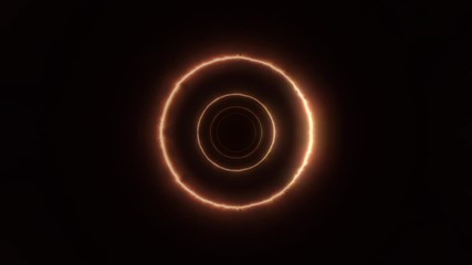 Poster - power energy textured 3d vortex background loop/ 4k animation of an abstract background with energy 