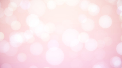 Wall Mural - abstract beautiful double bokeh light blurred glowing pastel gradient background. concept for weddin