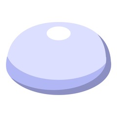 Poster - Eye lens icon. Isometric of eye lens vector icon for web design isolated on white background