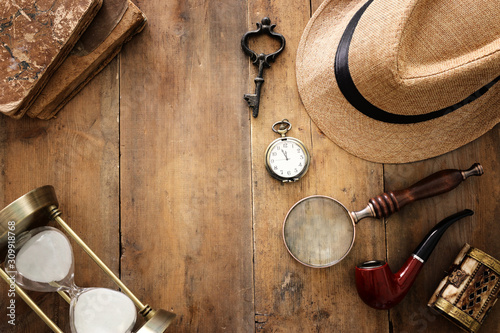 Fotomural Concept image of investigation or private detective
