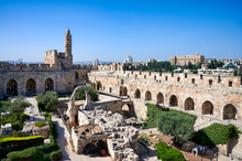 Jerusalem Israel. The Tower Of David Citadel