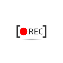 Poster - Recording icon template