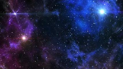 Wall Mural - Space Nebula background .