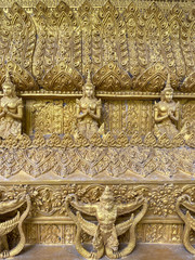 beautiful thai buddha statues