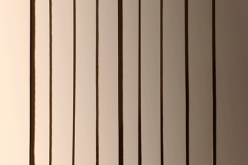 Poster - gradient abstract blind and  wood background 