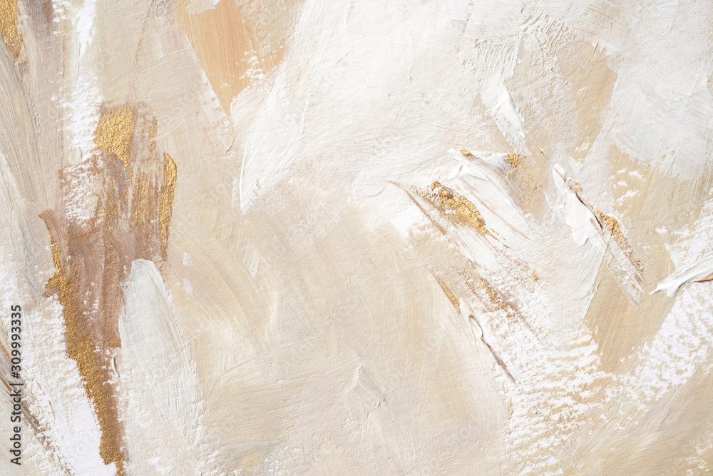 Obraz na płótnie Hand painted abstract trendy and festive background. w salonie