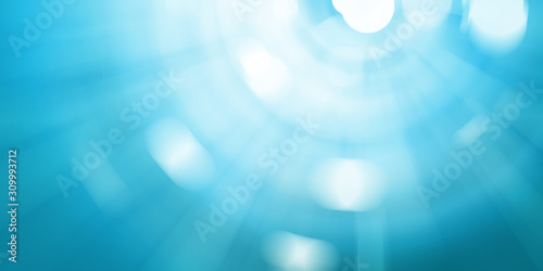 Cuadros en Lienzo light blue gradient background / blue radial gradient effect wallpaper
