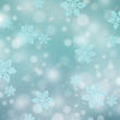 © Aleksander Erin - Christmas background with snowflakes