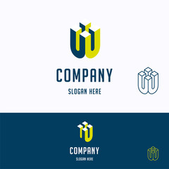 Wall Mural - U company logo
