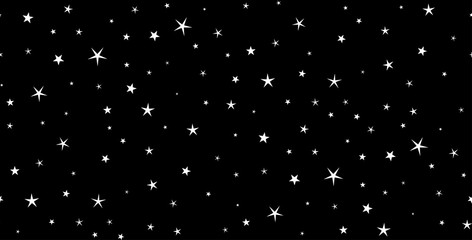 Wall Mural - seamless stars pattern