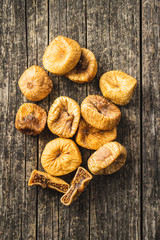 Wall Mural - Sweet dried figs.