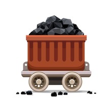 Mine Coal Trolley