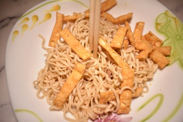 Noodles with Fried Noodles 2