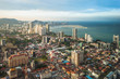 skyline of george town in penang, malaysia