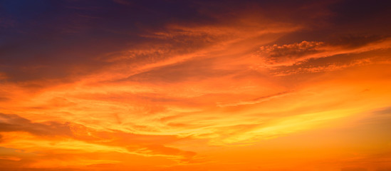 Wall Mural - sunset sky for background,sunrise sky and cloud at morning.