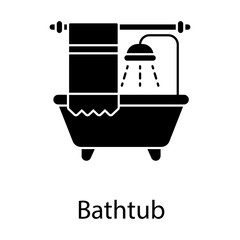 Canvas Print -  Bathtub 