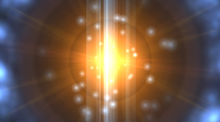 Wall Mural - abstract background of space portals