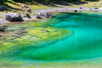 Carezza lake