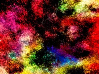 Wall Mural - abstract colorful background